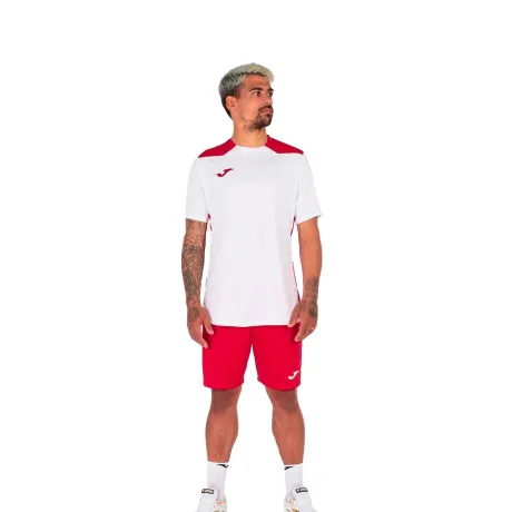 REMERA JOMA DE HOMBRE  CHAMPIONSHIP VI  101822206  WHITE/RED