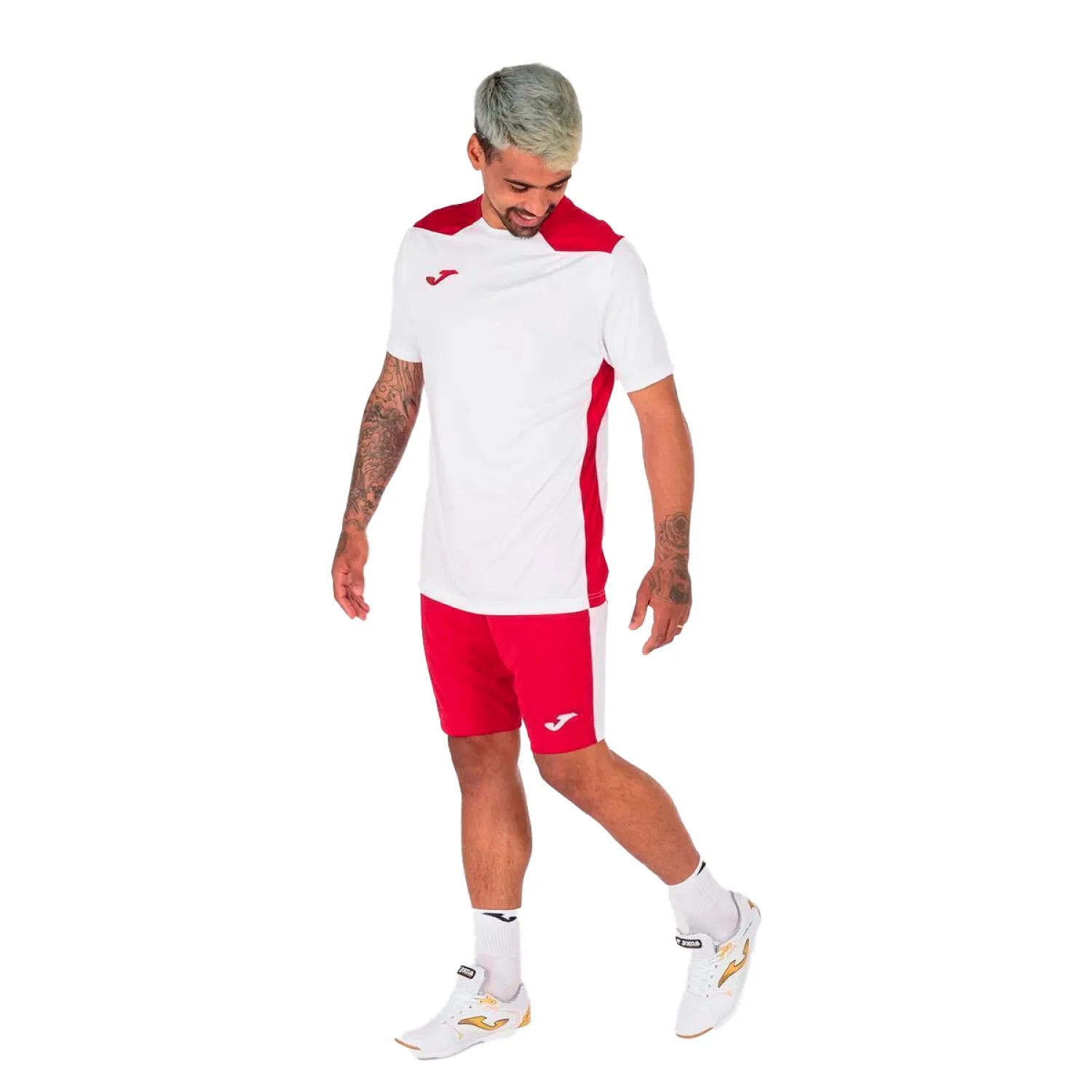 REMERA JOMA DE HOMBRE  CHAMPIONSHIP VI  101822206  WHITE/RED