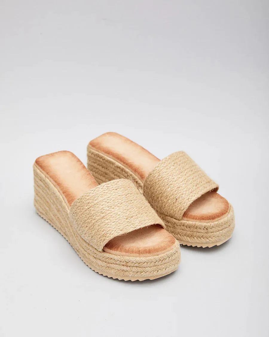 SANDALIA CUA BRENDA BEIGE