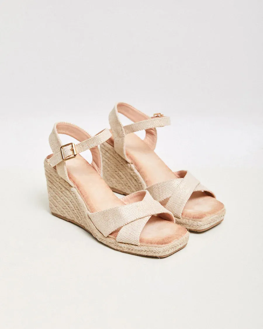SANDALIA CUA CECIA BEIGE
