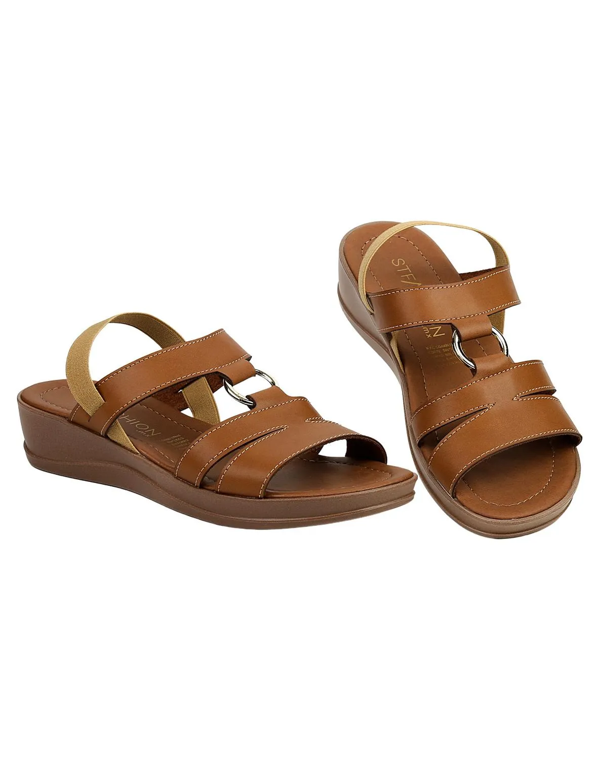 Sandalia Mujer Confort Cua Café Stfashion 04903604