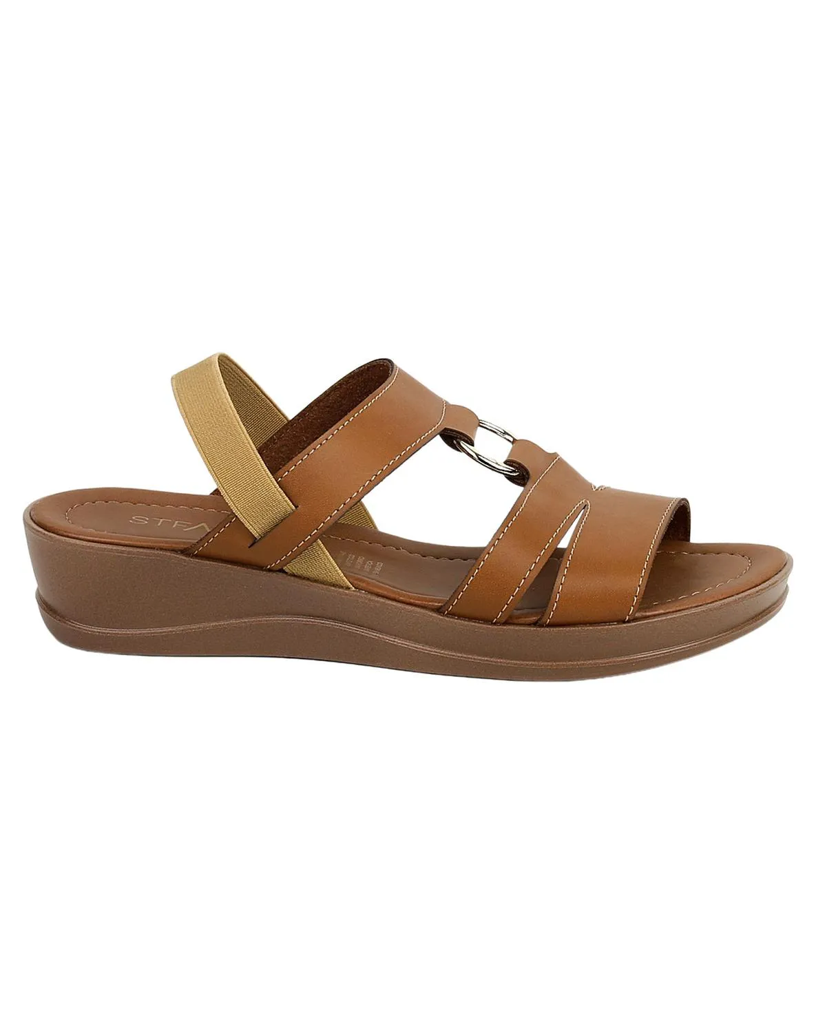 Sandalia Mujer Confort Cua Café Stfashion 04903604
