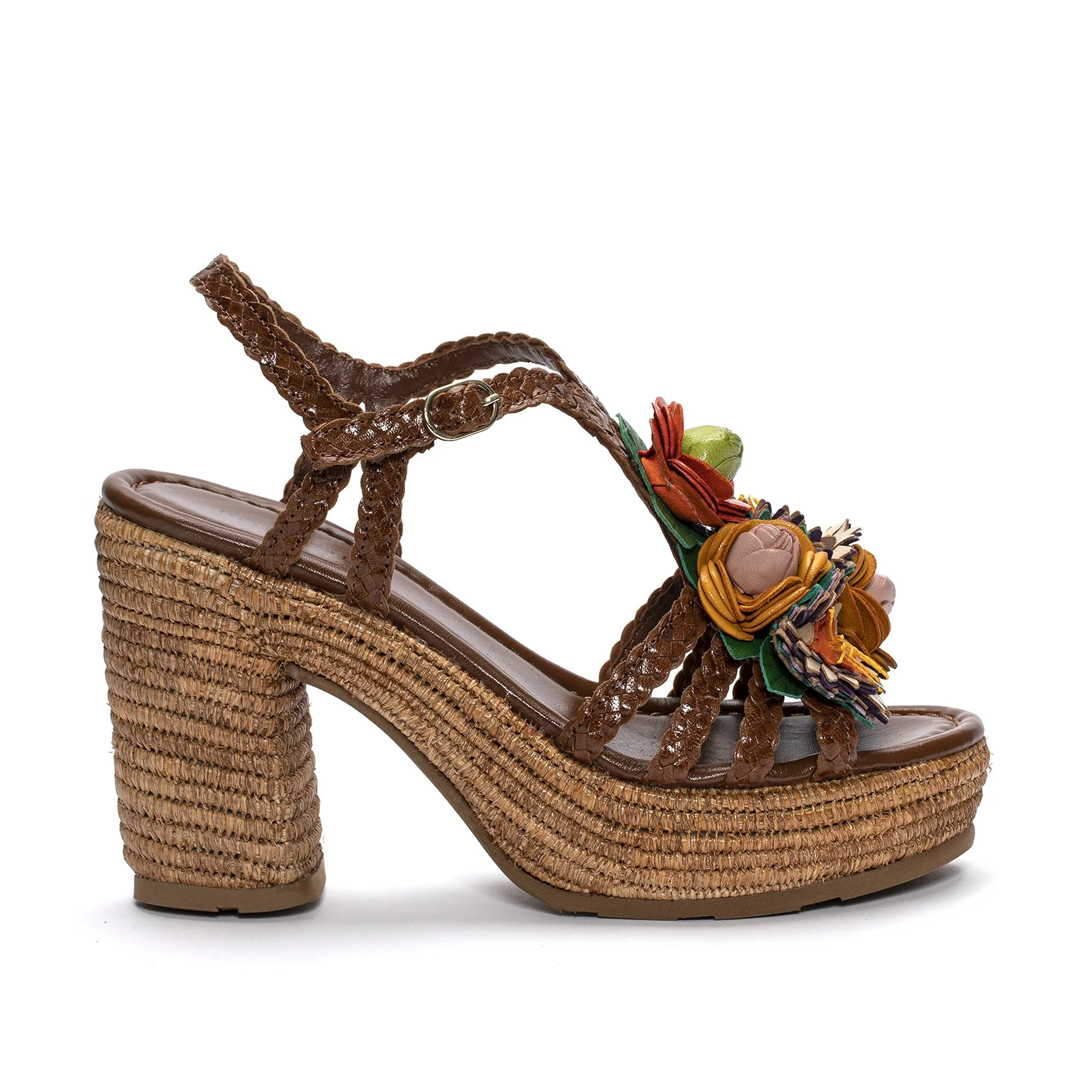 SANDALIA TACON CANNES FLORES TOFFE
