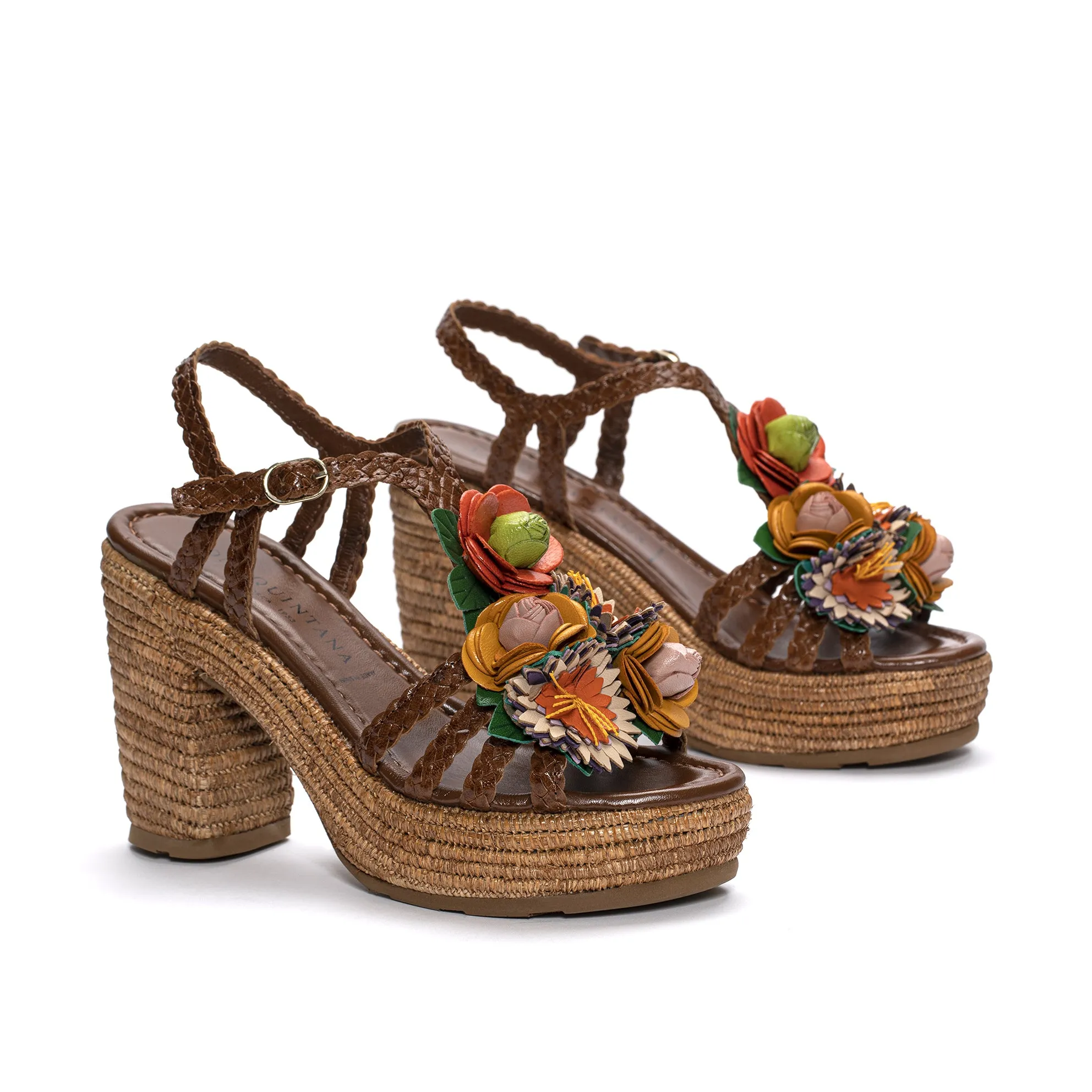 SANDALIA TACON CANNES FLORES TOFFE