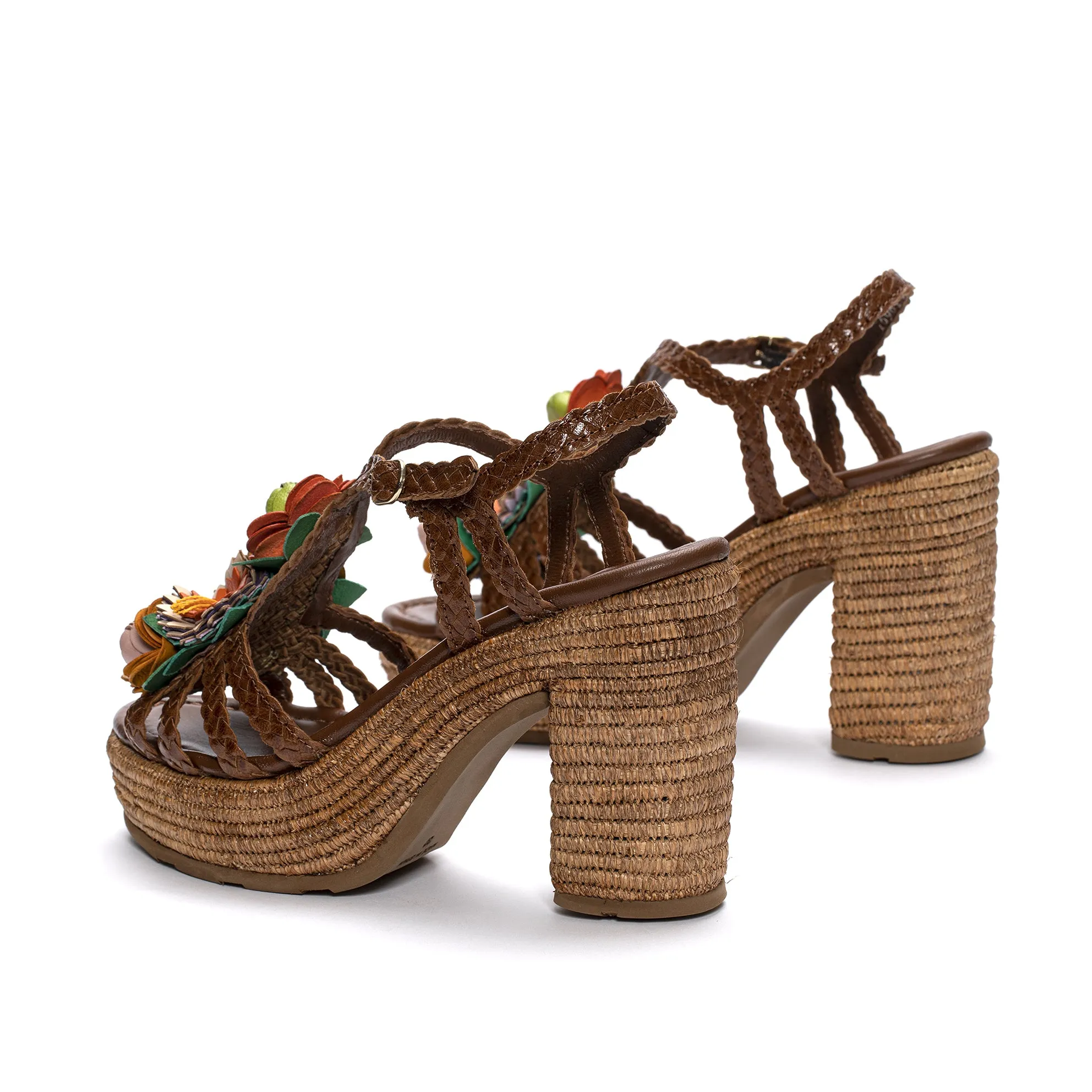 SANDALIA TACON CANNES FLORES TOFFE