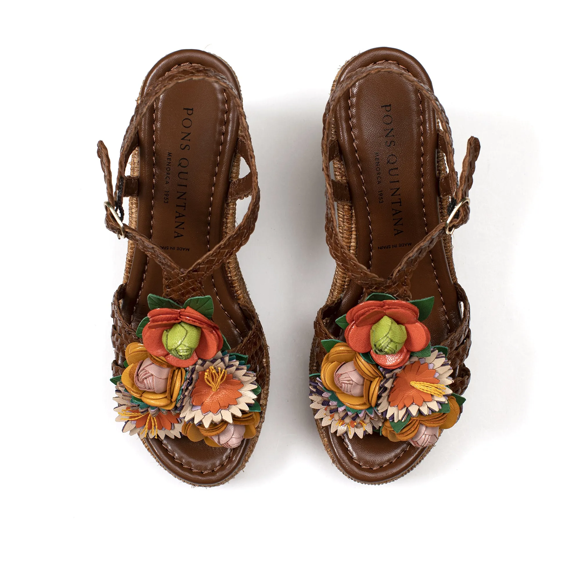 SANDALIA TACON CANNES FLORES TOFFE
