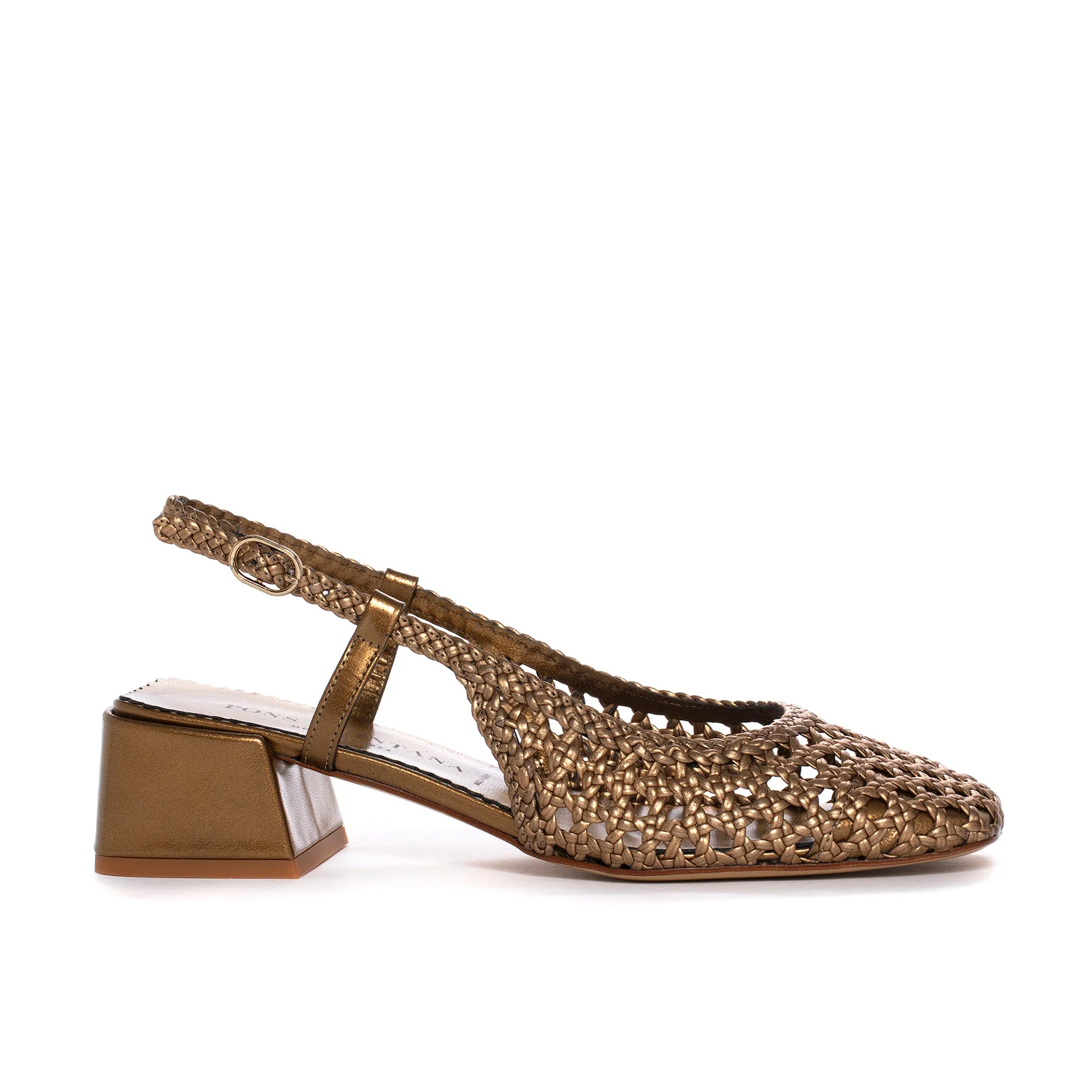 SANDALIA TACON TIFANY METAL OASSI