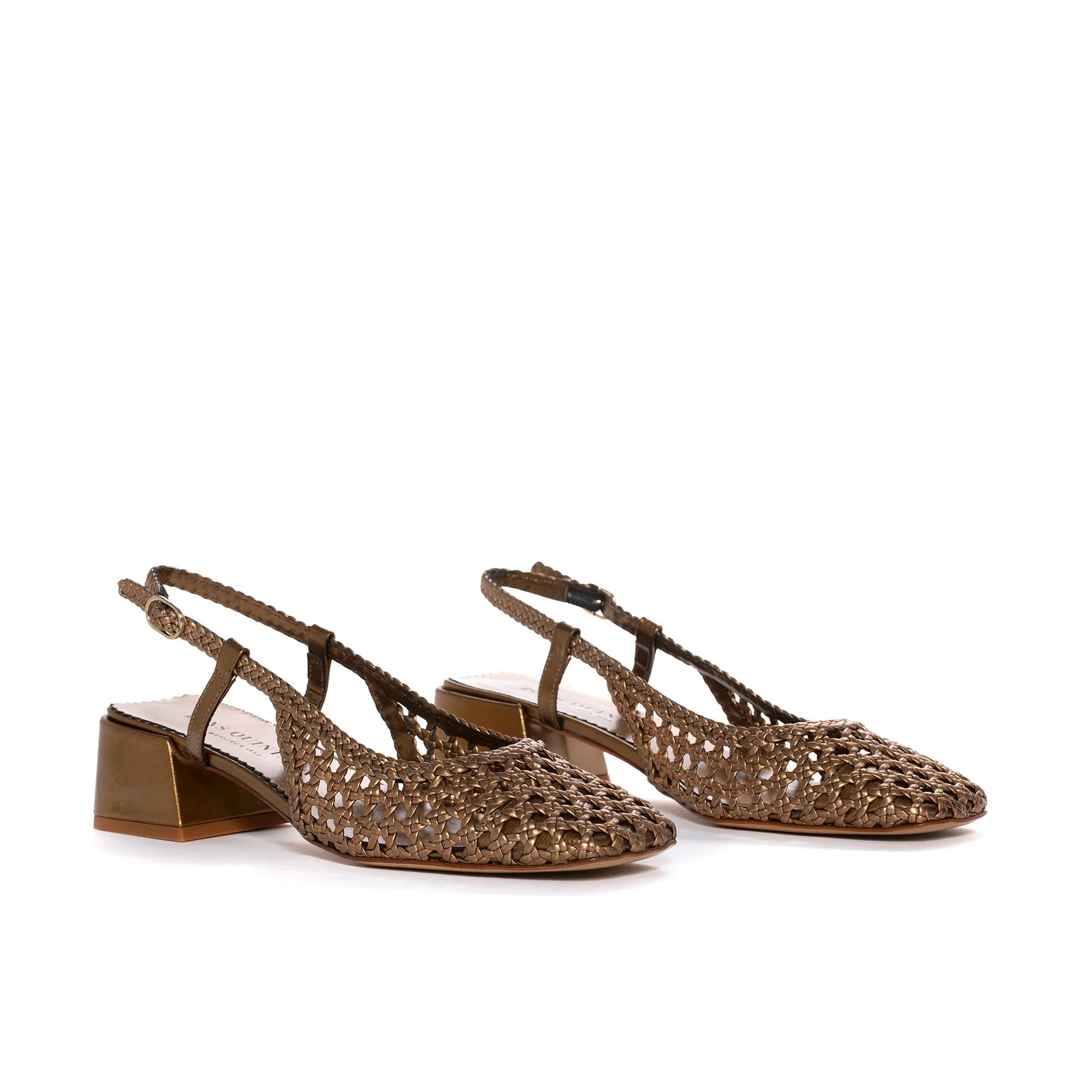 SANDALIA TACON TIFANY METAL OASSI