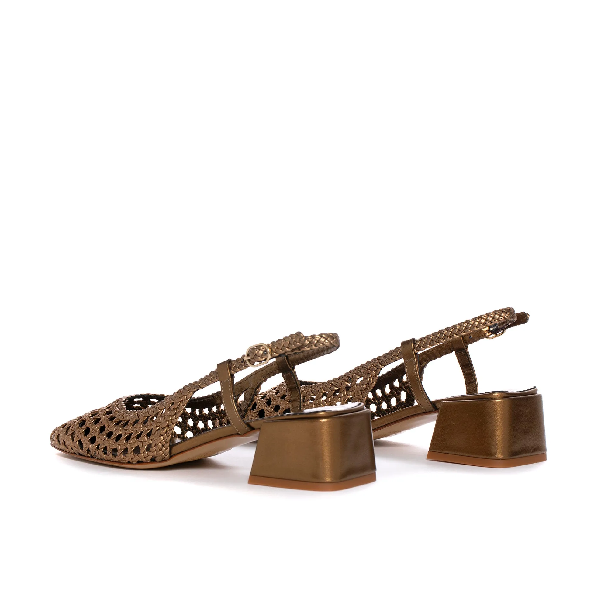 SANDALIA TACON TIFANY METAL OASSI