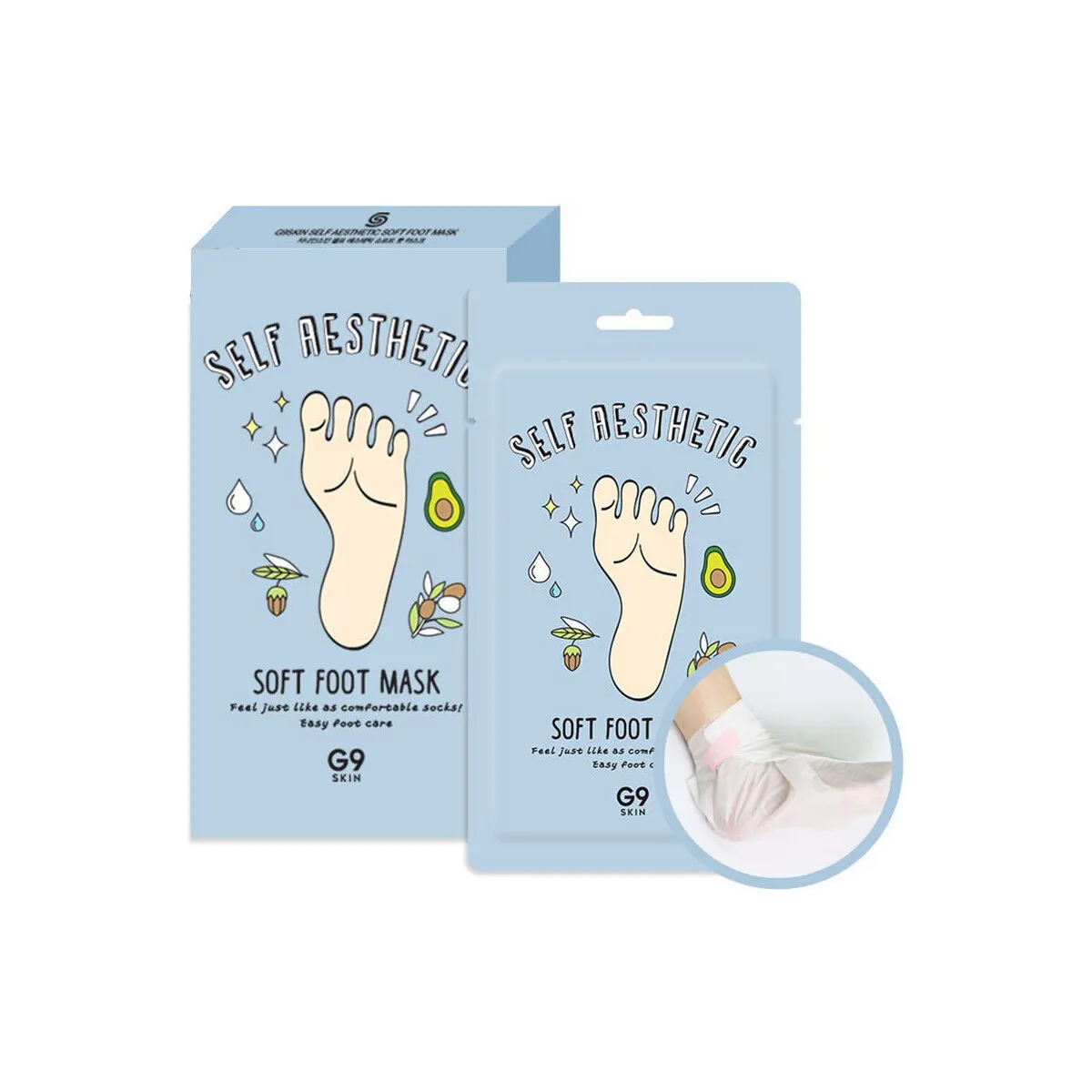 Self Aesthetic Soft Foot Mask