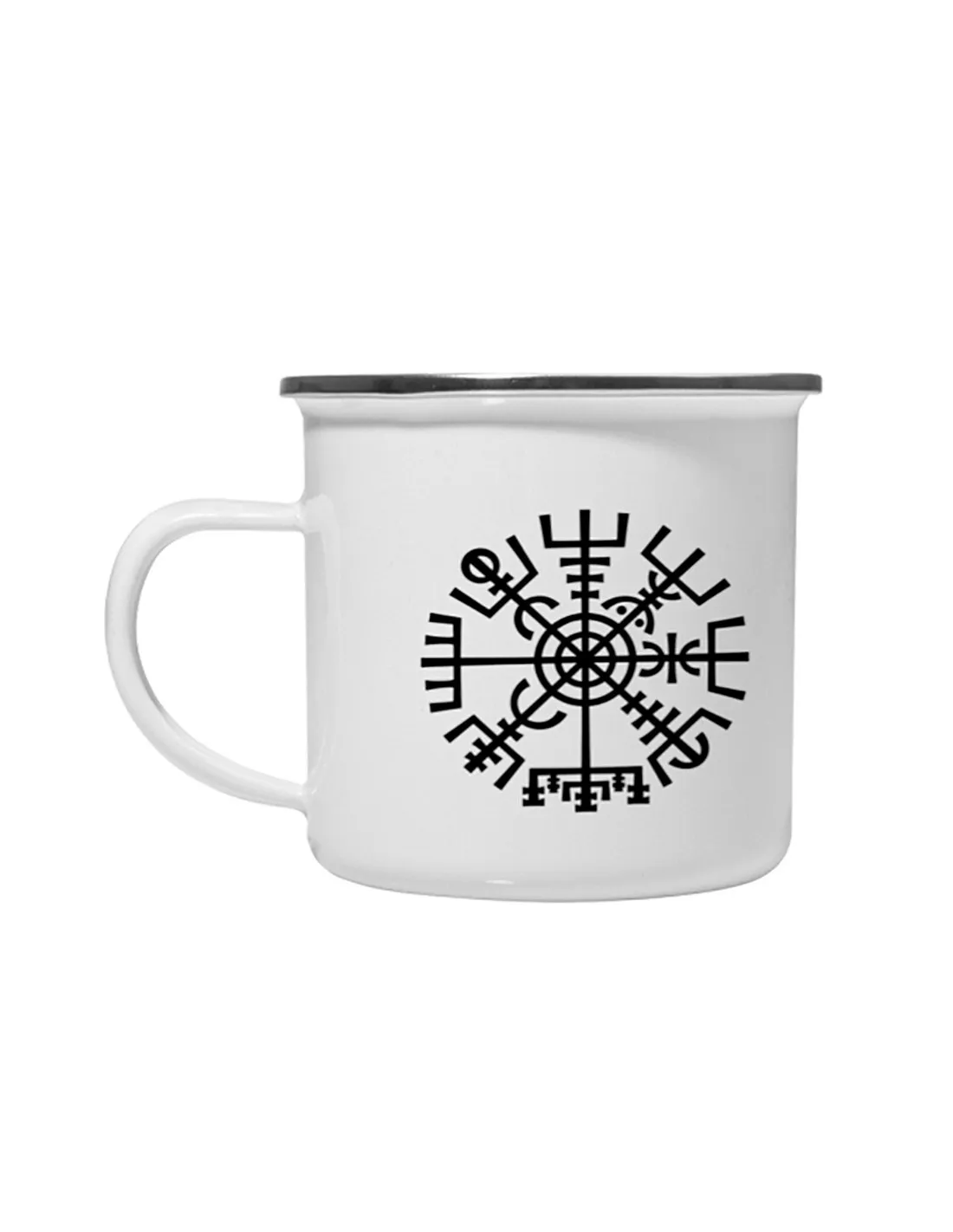 Taza Celta Vegvisir de latón esmaltado