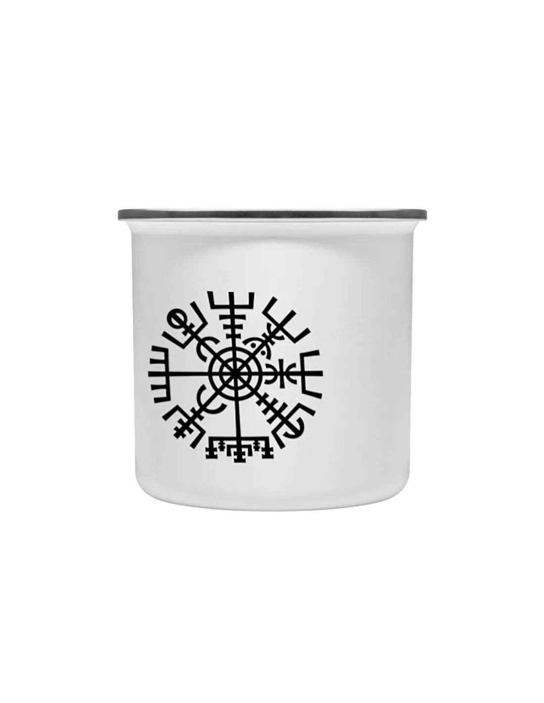 Taza Celta Vegvisir de latón esmaltado