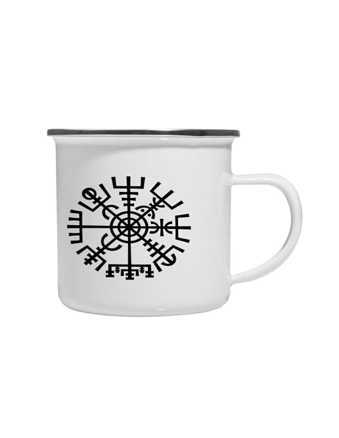 Taza Celta Vegvisir de latón esmaltado