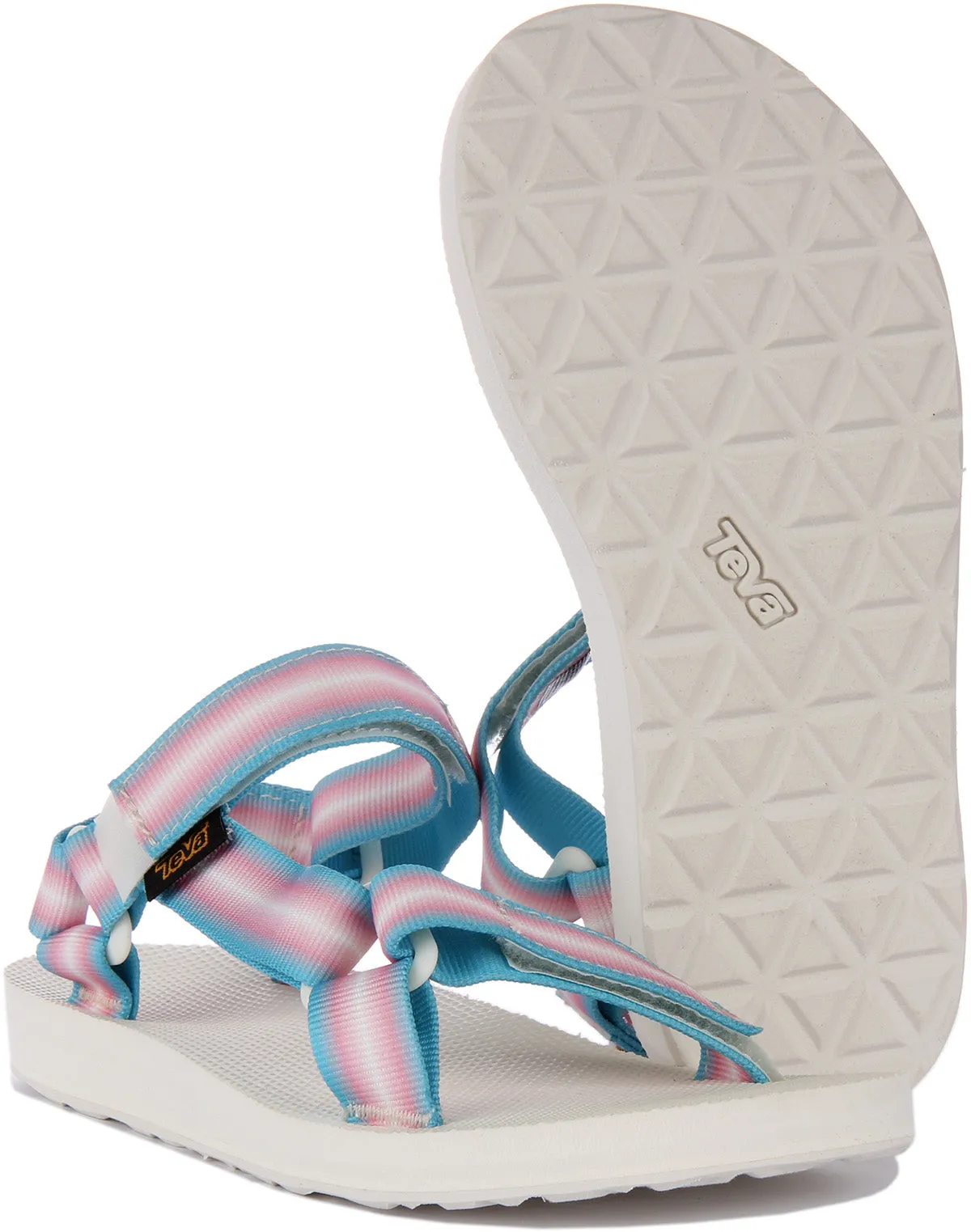 Teva Original Universal Gradiate Sandalia vegana para mujer en multicolor