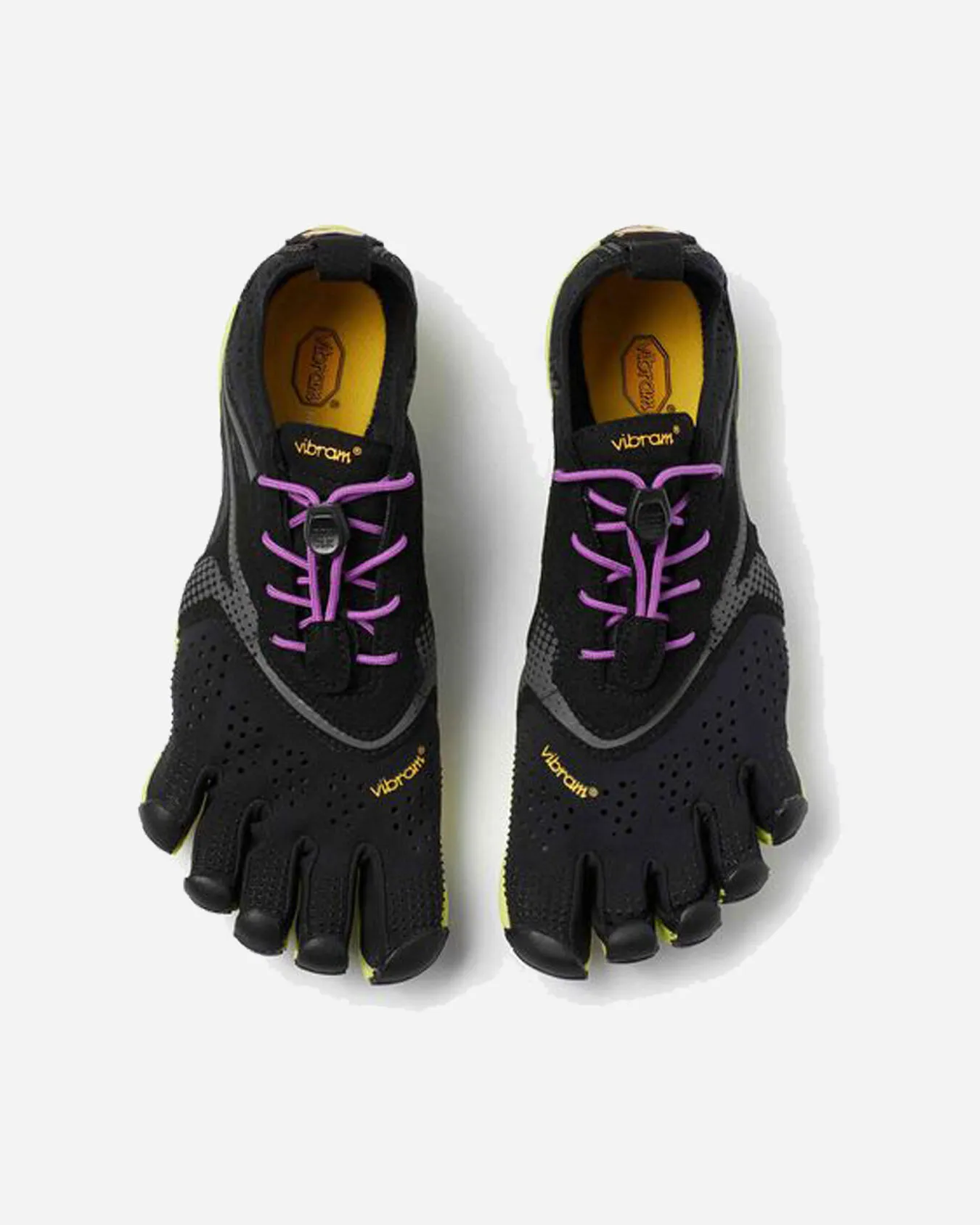 VRUN MUJER BLACK / YELLOW / PURPLE