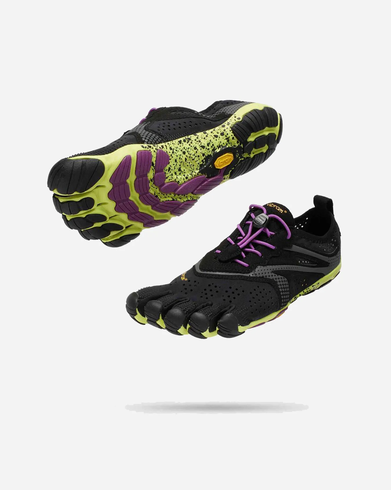 VRUN MUJER BLACK / YELLOW / PURPLE