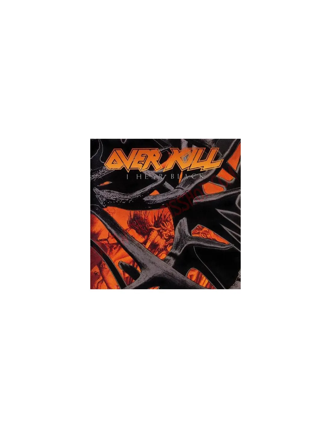 VINILO LP OVERKILL  I HEAR BLACK