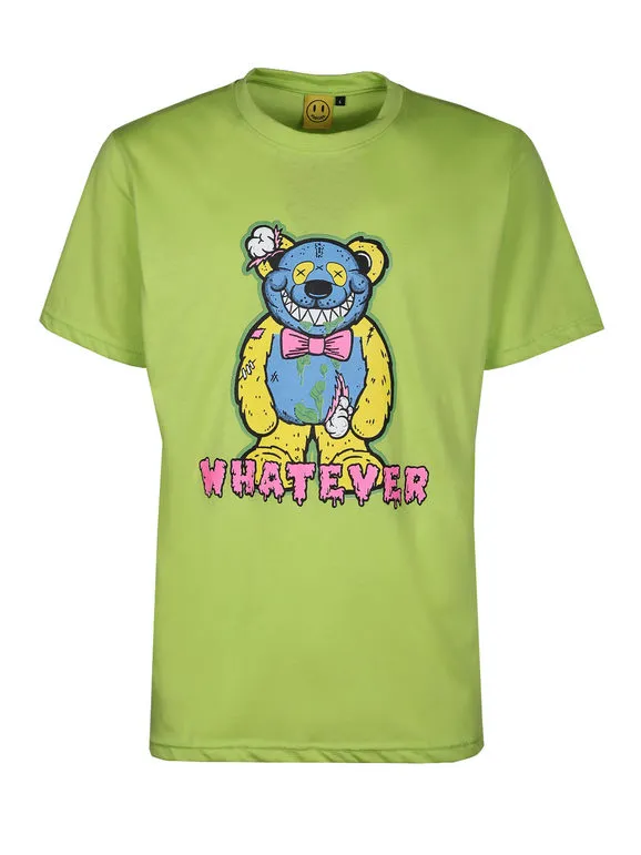 Whatever Camiseta de hombre de manga corta con estampado